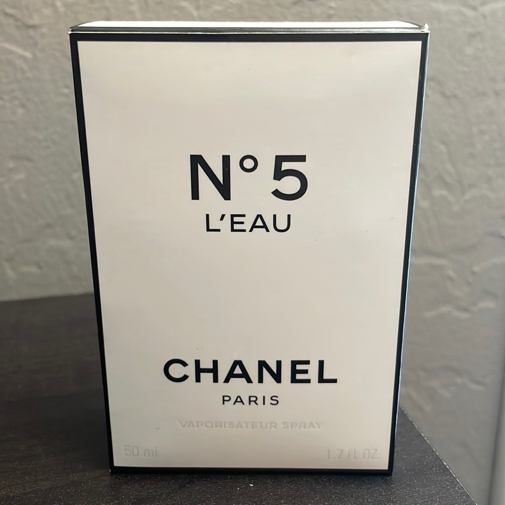 Authentic Chanel L’eau No5. Only sprayed a few times. Original box